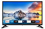 Tipo: Smart TV LED da 80 cm (32 pollici) Risoluzione diagonale: HD-Ready 1.366 x 768 pixel Ricezione: DVB-T2 (terrestre), DVB-C (cavo), DVB-S2 (satellitare), CI + Non è necessario alcun ricevitore esterno !  Portale intelligente: Prime Video, Netflix, HbbT...