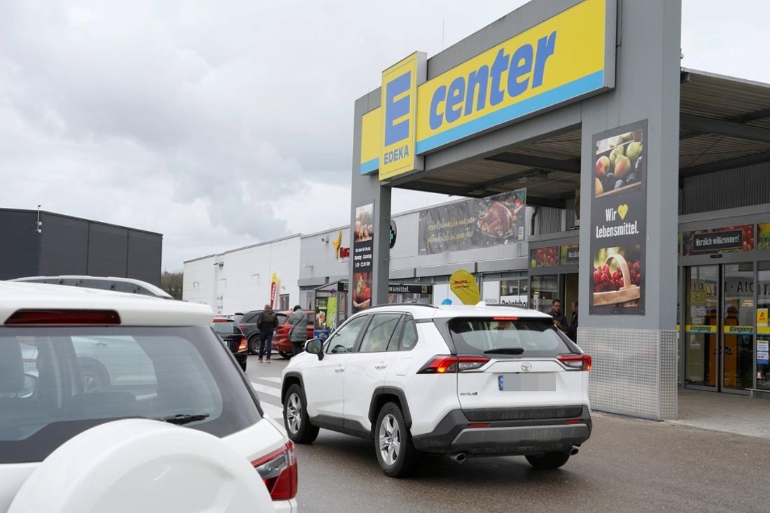 Parcheggio Edeka a Monaco di Baviera