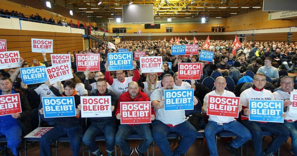 Bosch Homburg – Il consiglio di fabbrica teme la fine della fabbrica: “Il futuro sta crollando”