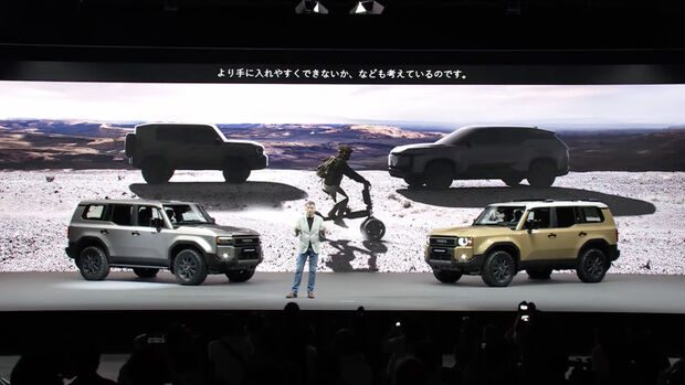 Presentazione da parte di Toyota del nuovo Land Cruiser (2023)