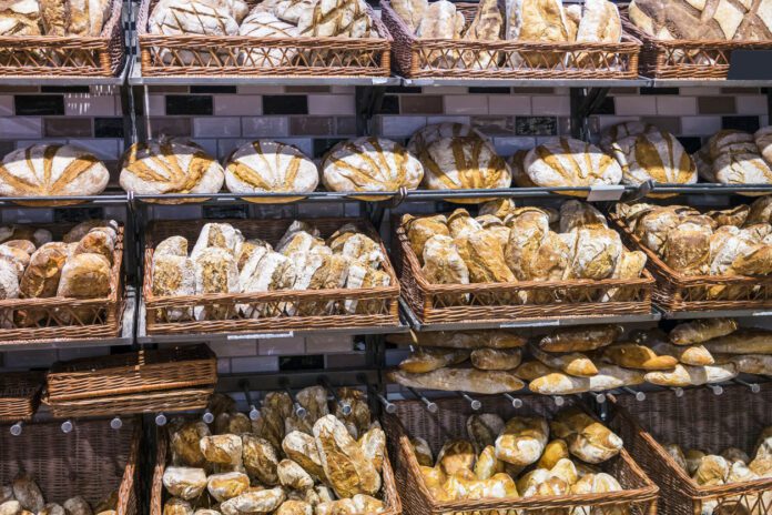 Pane in una panetteria.