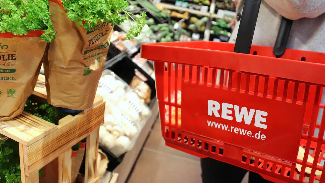 Carrello del supermercato Rewe