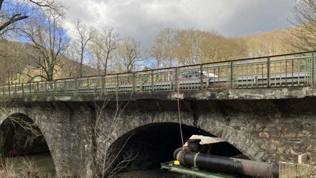 Il poco appariscente ponte Nachrodter fu chiuso, paralizzando il movimento Lennetal.