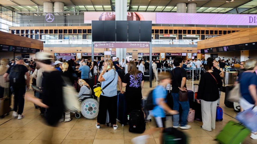 Il problema tecnico riguarda il traffico aereo al BER