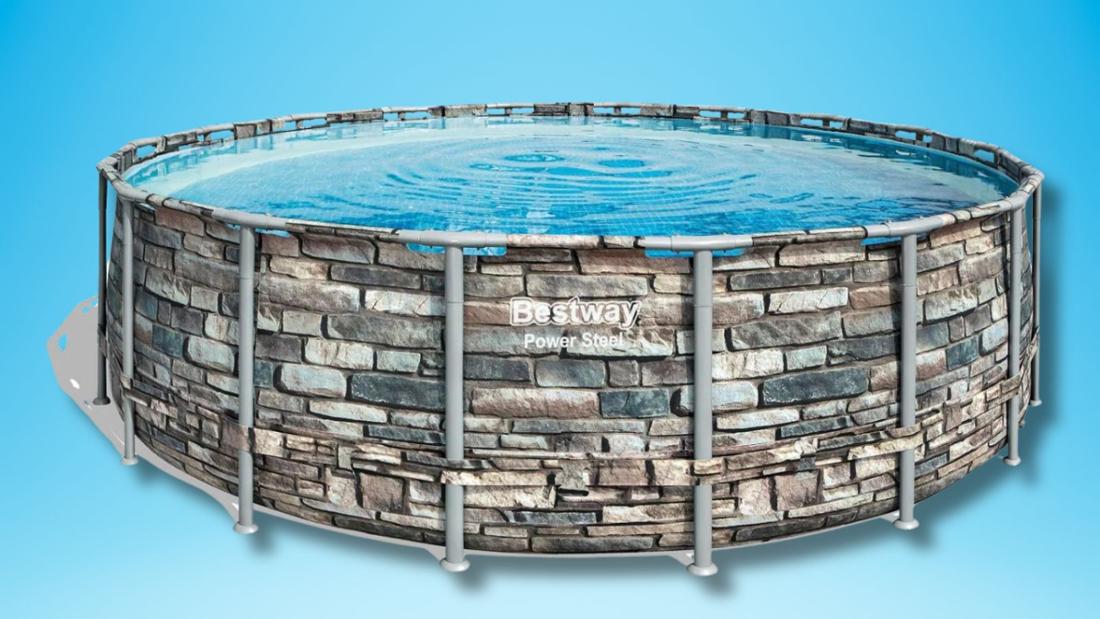 Piscina Bestway con struttura in acciaio