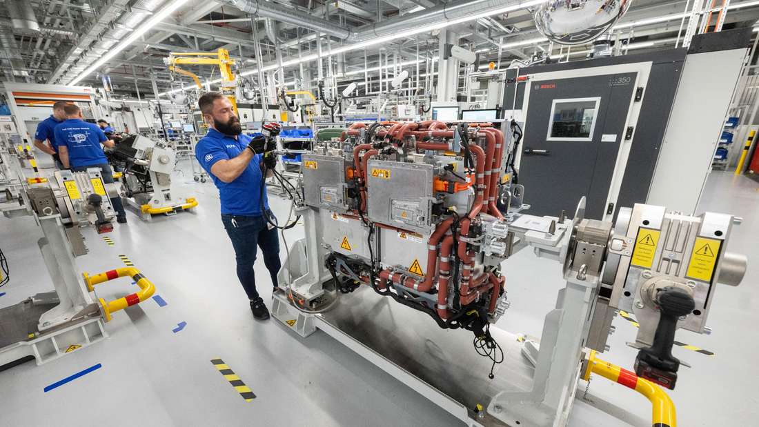 Produzione di sistemi di propulsione a celle a combustibile presso Bosch