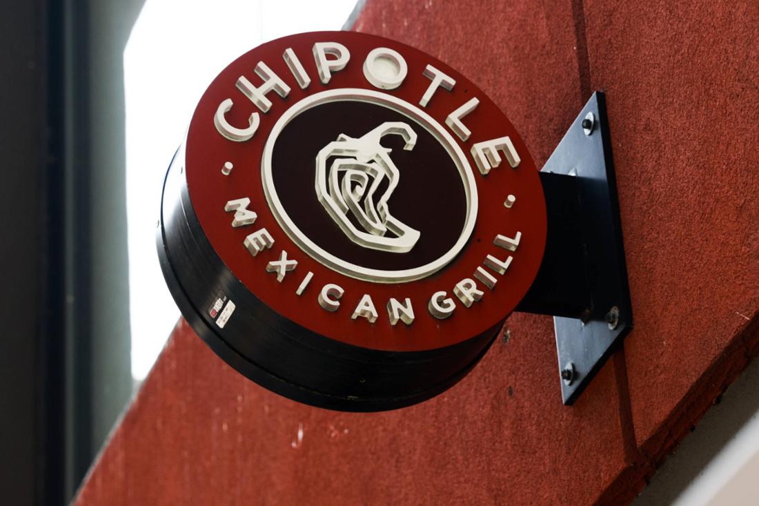 Logo della catena di ristoranti veloci di tacos “Chipotle – Mexican Grill”